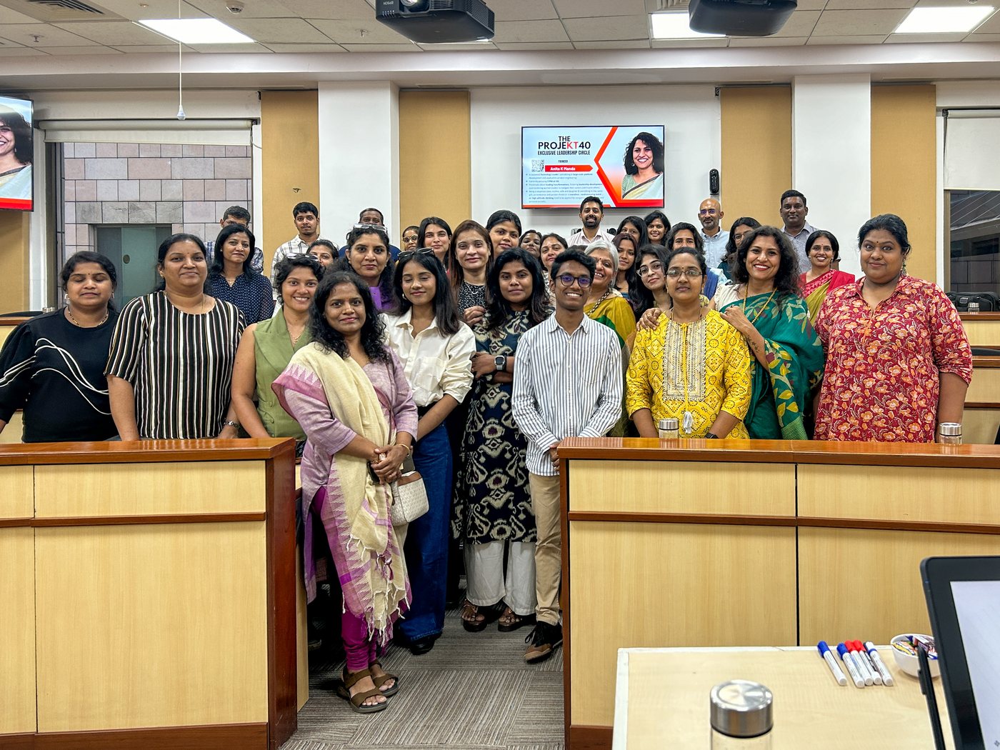 The ProjeKT40 community at an exclusive leadership circle